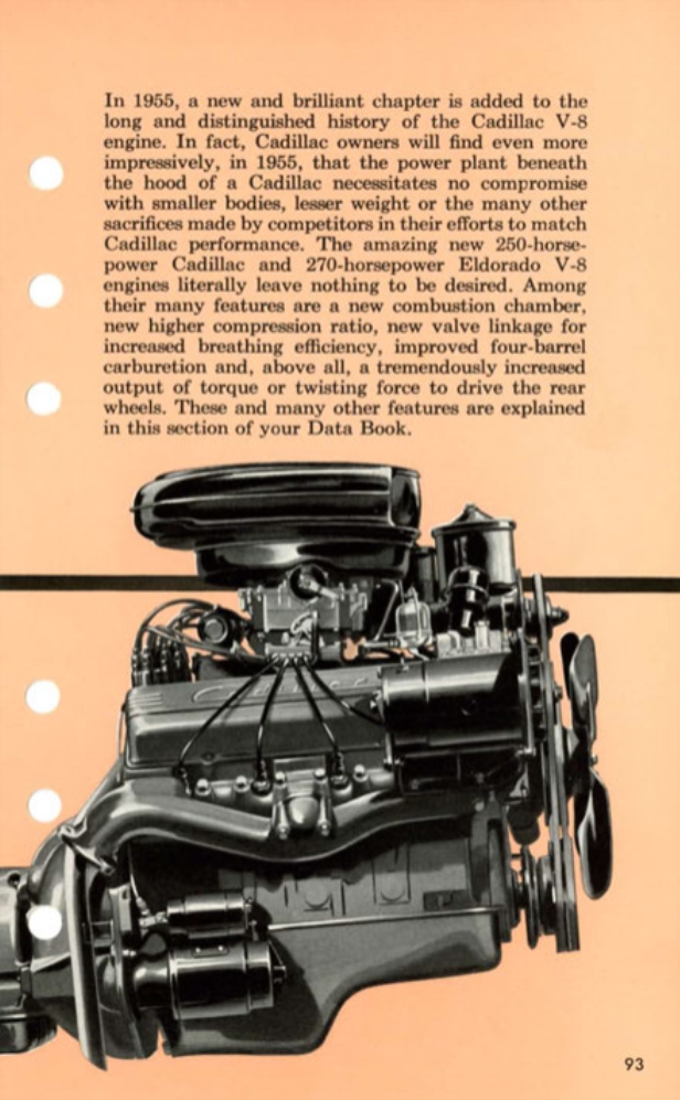 1955 Cadillac Salesmans Data Book Page 12